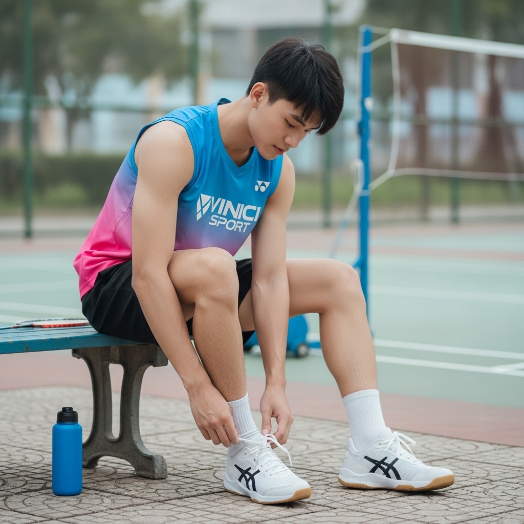 áo cầu lông custom cho giải phong trào đặt tối thiểu 5 cái